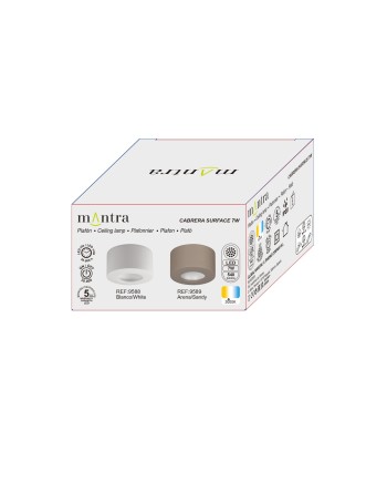CABRERA * PLAFÓN LED 6W 3000K BLANCO